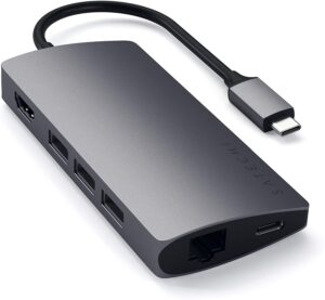 Satechi Aluminum Multi-Port Adapter V2 USB-C Hub
