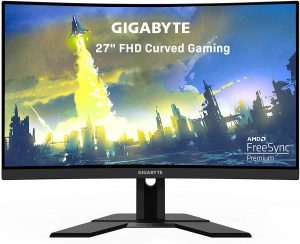 GIGABYTE G27FC 27" 165Hz 1080P Curved Gaming Monitor