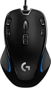 1. Logitech G300s Optical Ambidextrous Gaming Mouse