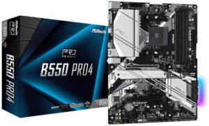 ASRock B550 PRO4 Supports 3rd Gen AMD AM4 Ryzen