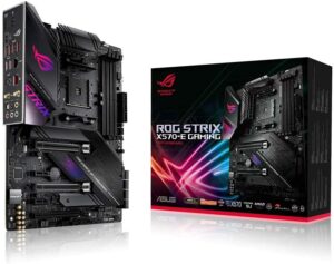 ASUS ROG Strix X570-E Gaming ATX Motherboard- PCIe 4.0, Aura Sync RGB Lighting