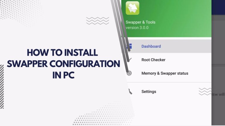 install configuration in PC